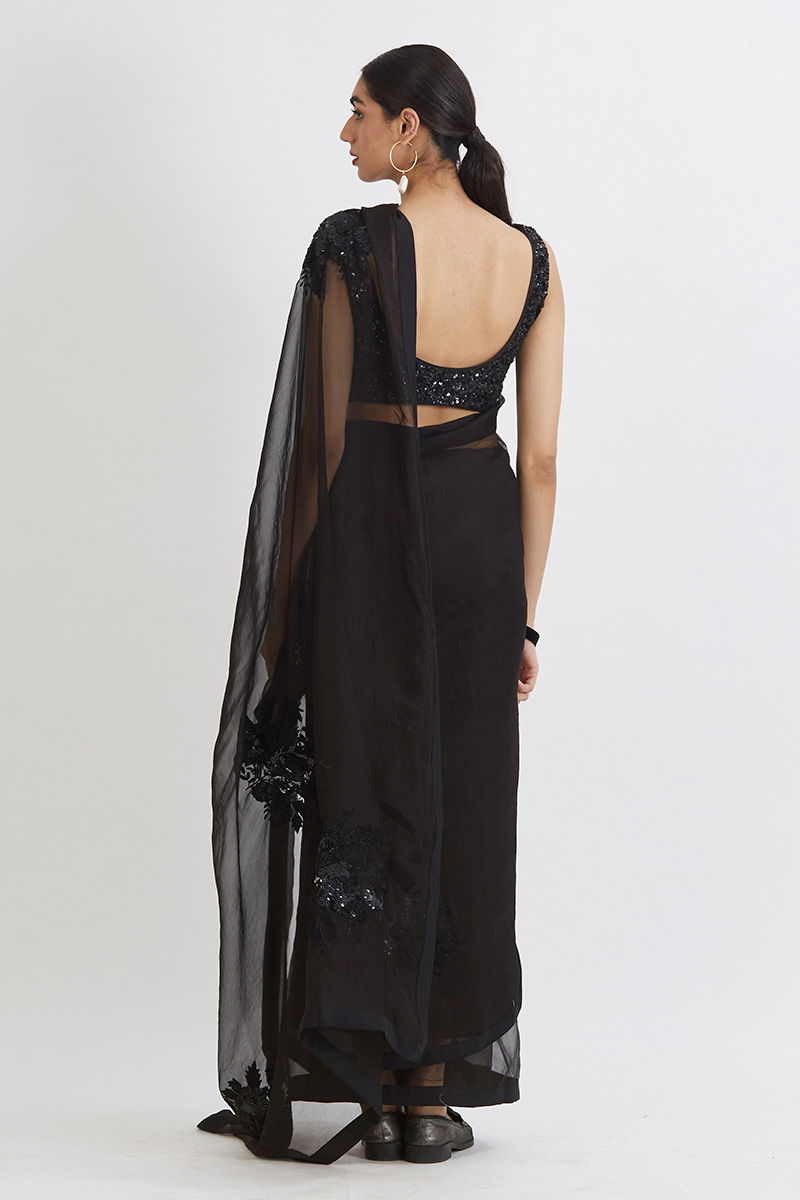 ARADHANA BLACK SAREE