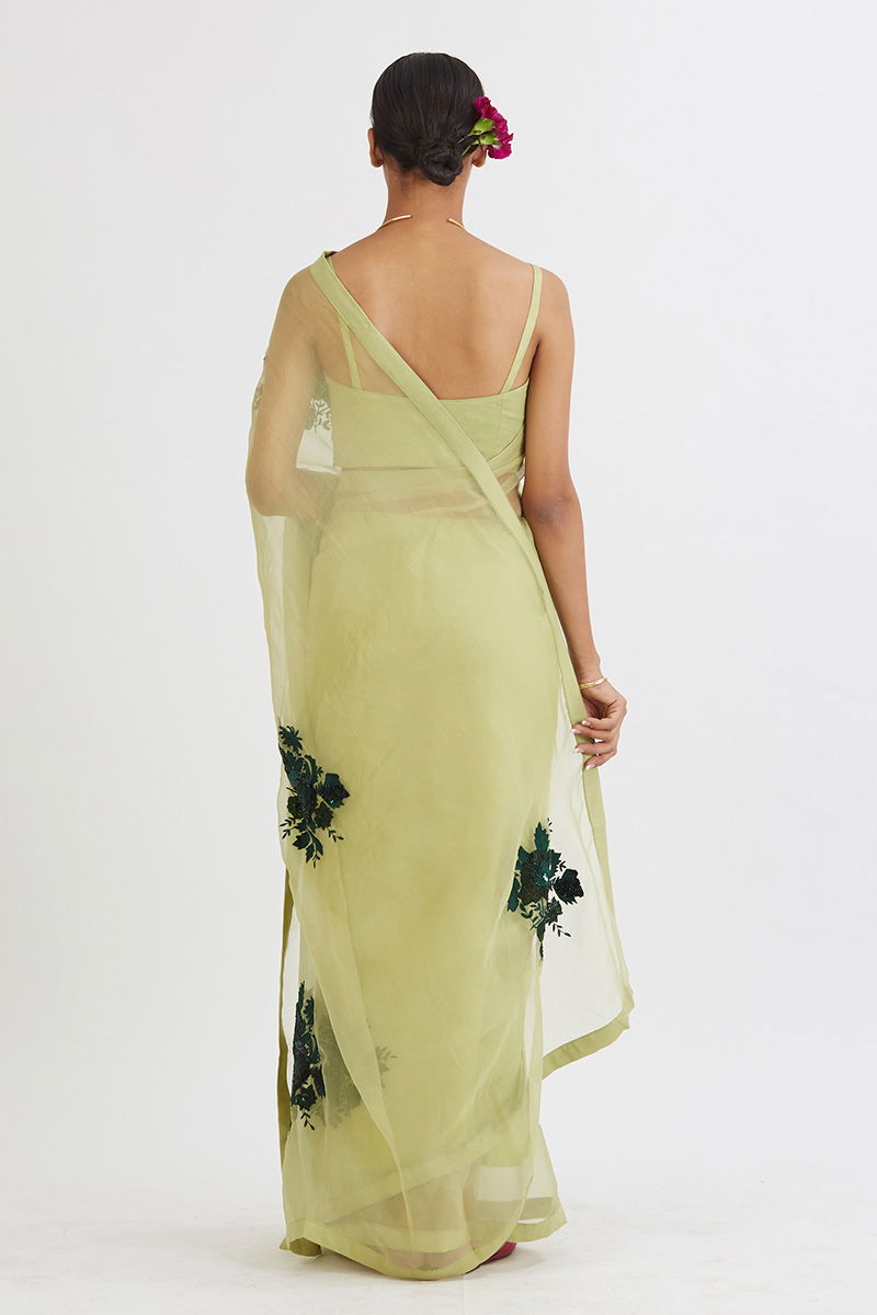 ARADHANA MINT GREEN SAREE