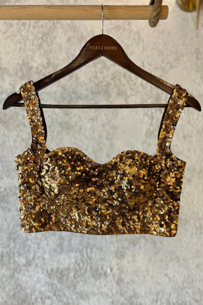 MEENA BRONZE BLOUSE