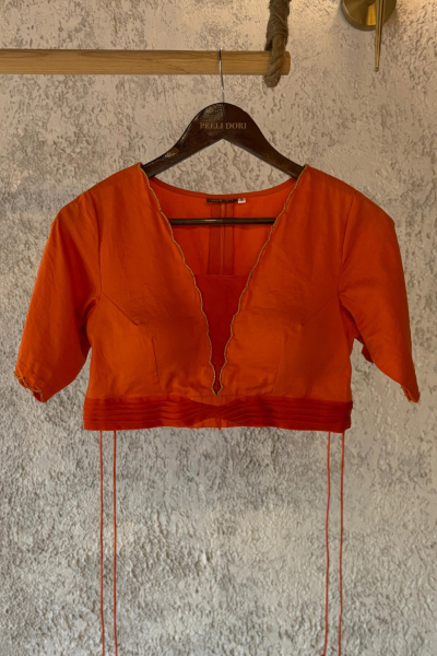 SAHINA BLOUSE (ORANGE)