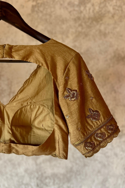 GOLD ROSEIN BLOUSE