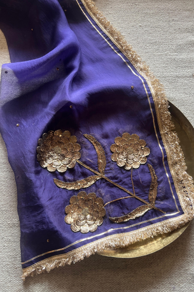 LAURET PURPLE DUPATTA