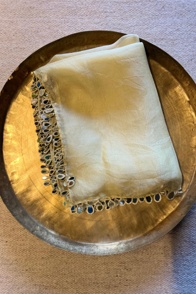 SANCHOTI SILK ORGANZA DUPATTA