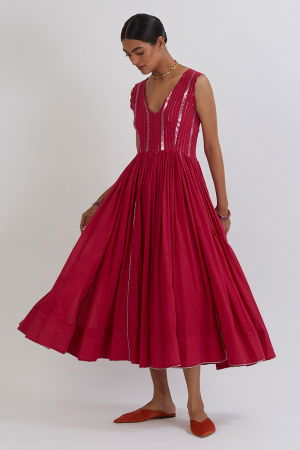 PINK RUPALI ANARKALI