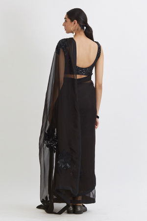 ARADHANA BLACK SAREE