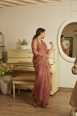 Zeenat Silk Chanderi Saree